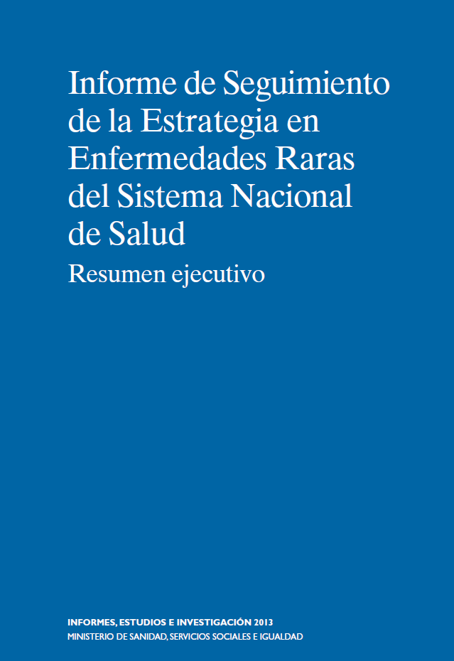Portada del informe.