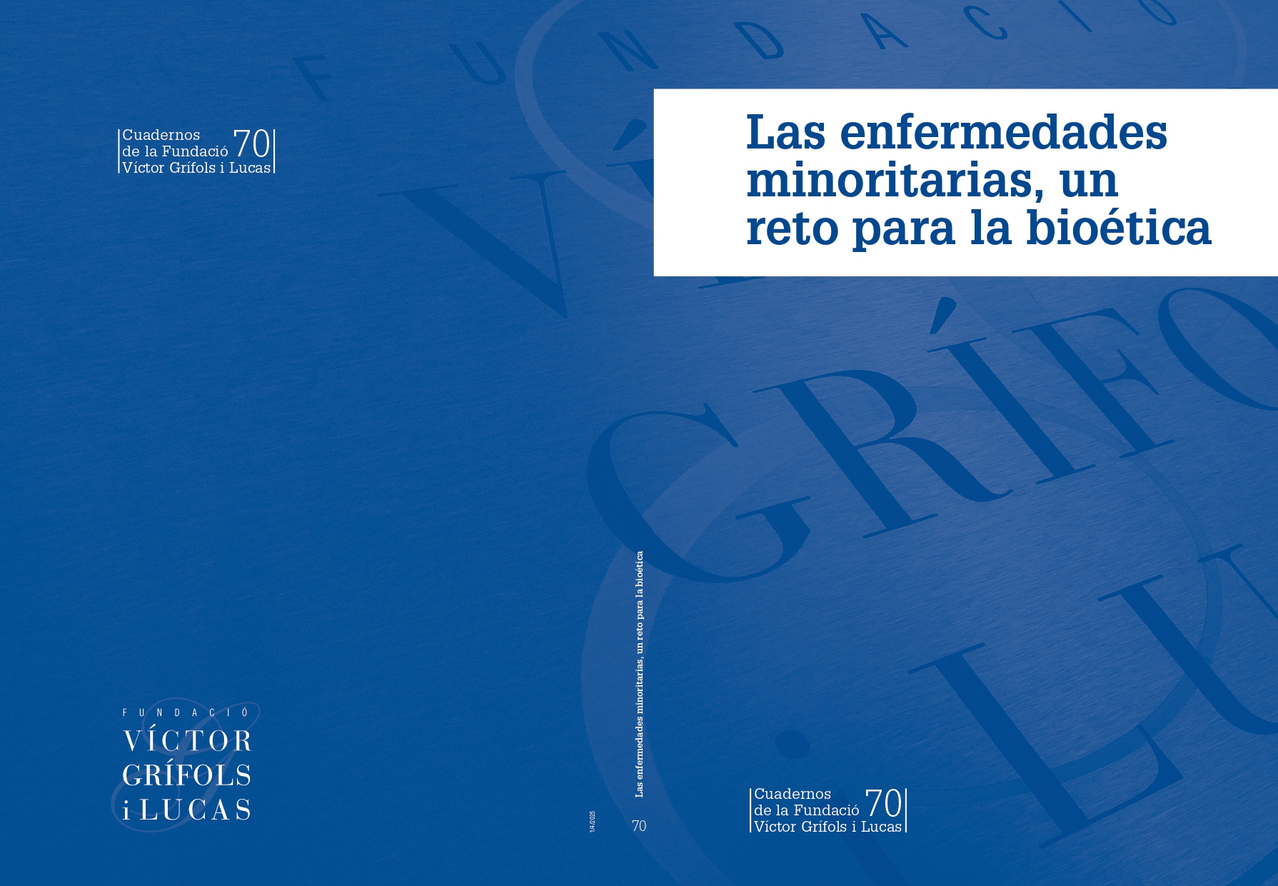 Portada libro Las enfermedades  minoritarias, un  reto para la bioética