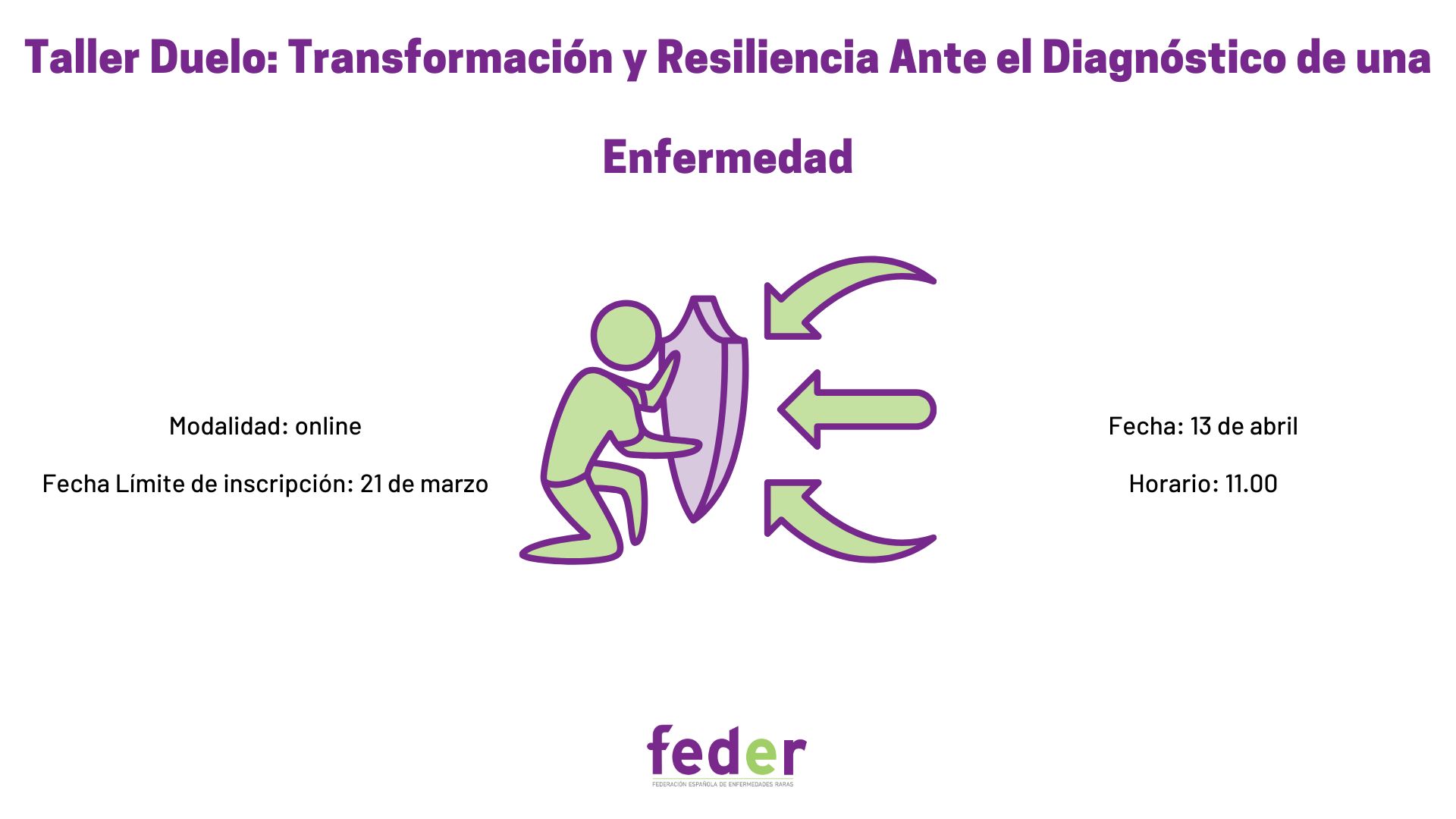 Taller Online Duelo: Transformación y Resiliencia Ante el Diagnóstico de una Enfermedad