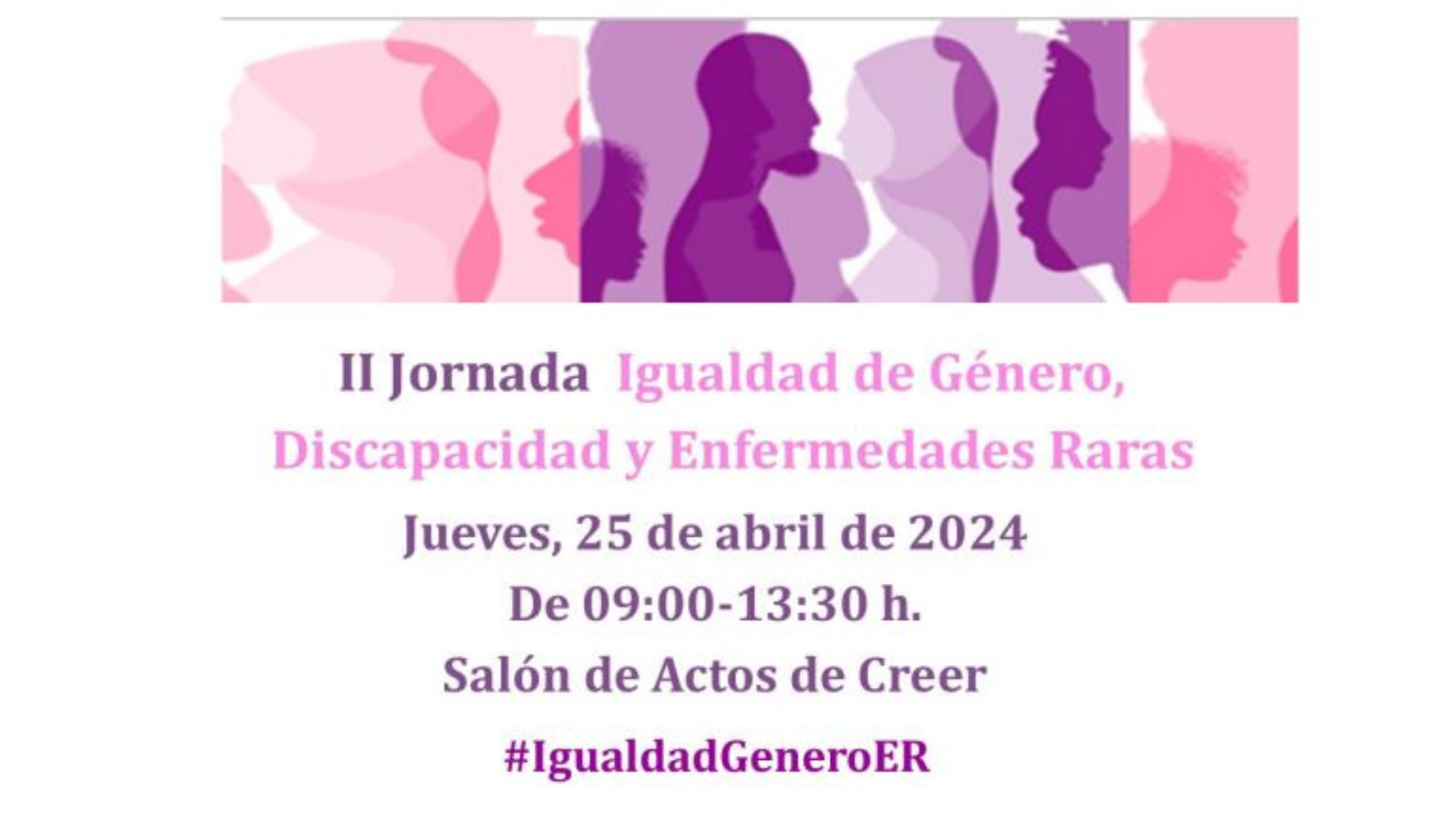II Jornada Igualdad de Género, Discapacidad y Enfermedades Raras