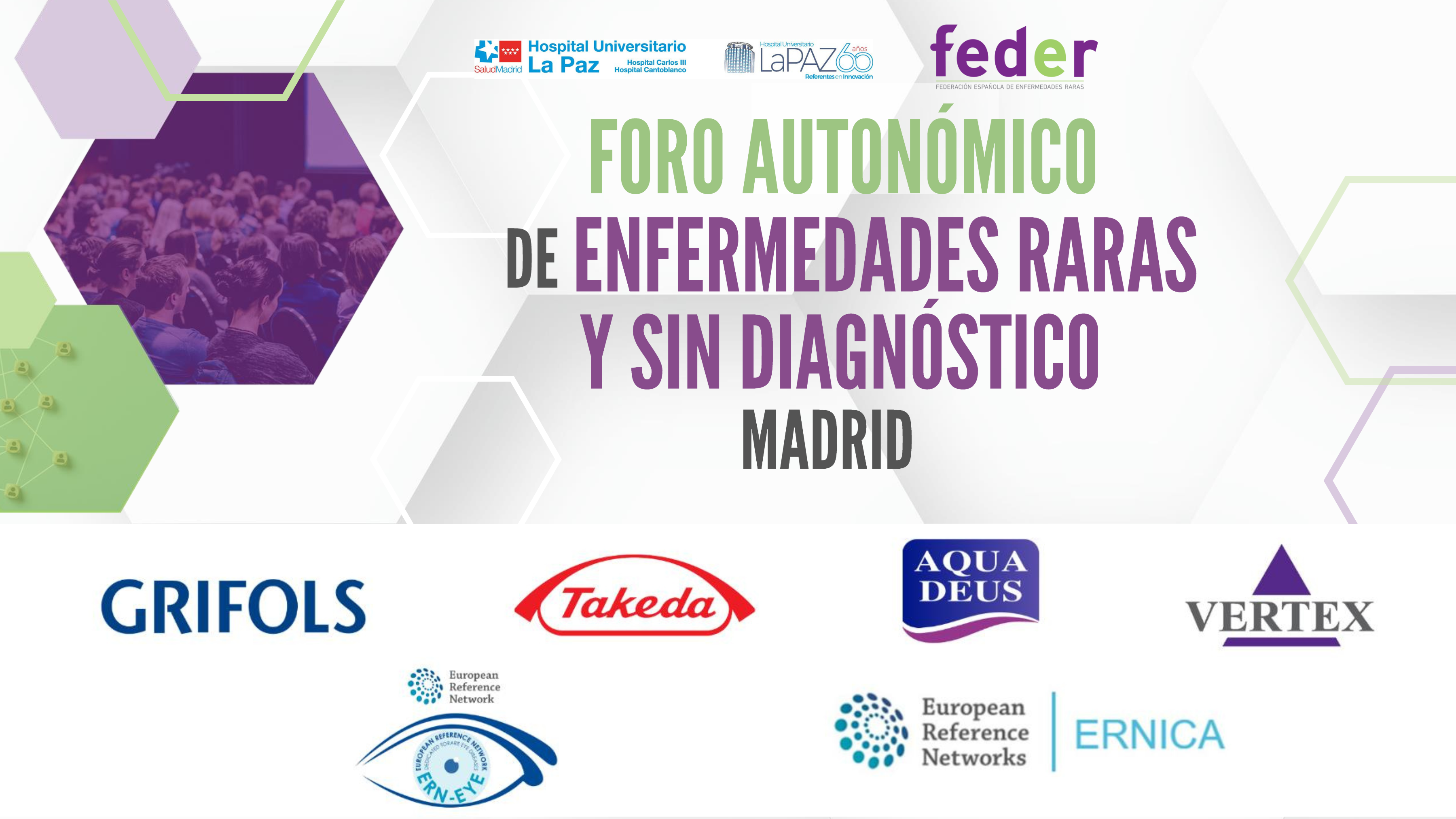 Foro autonómico de enfermedades raras y sin diagnóstico en Madrid
