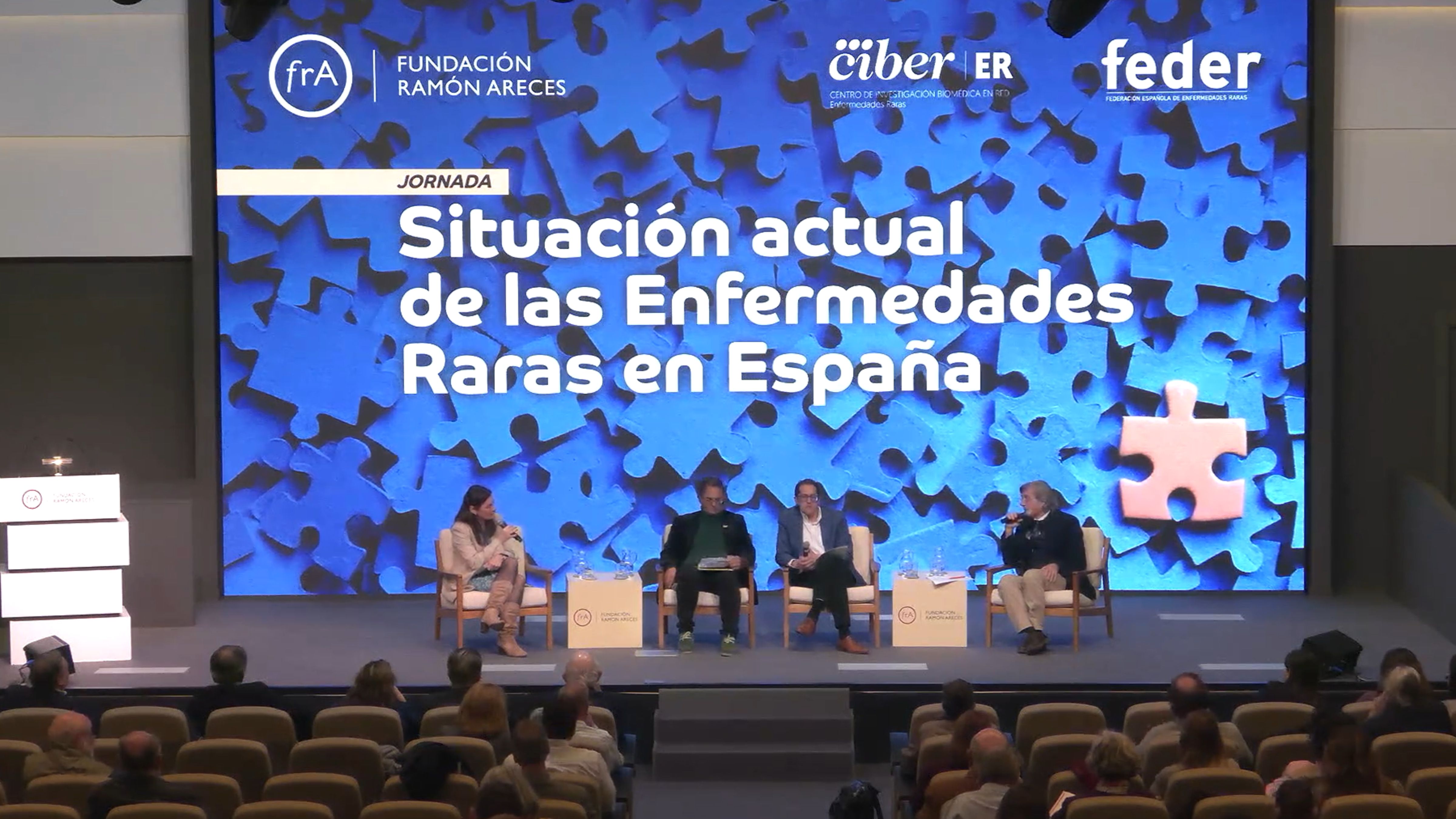 Fotografía durante la primera mesa de pacientes.
