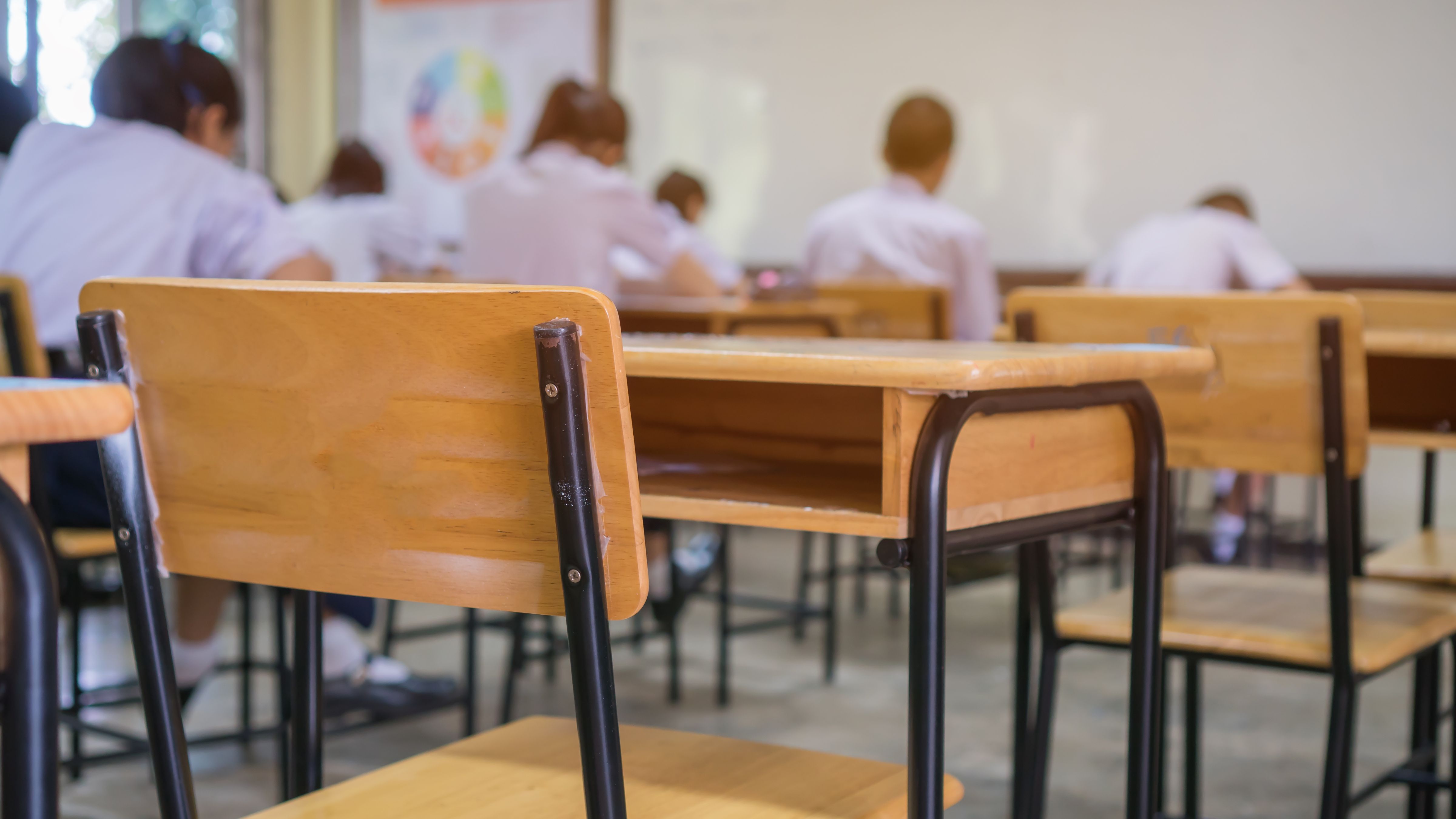 Imagen de recurso de un aula.