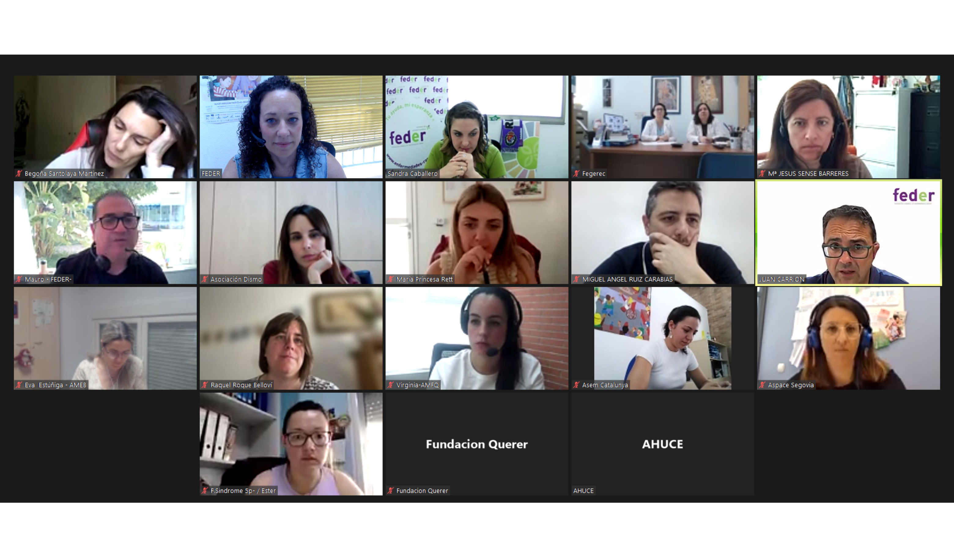 Foto de los asistentes a la reunión