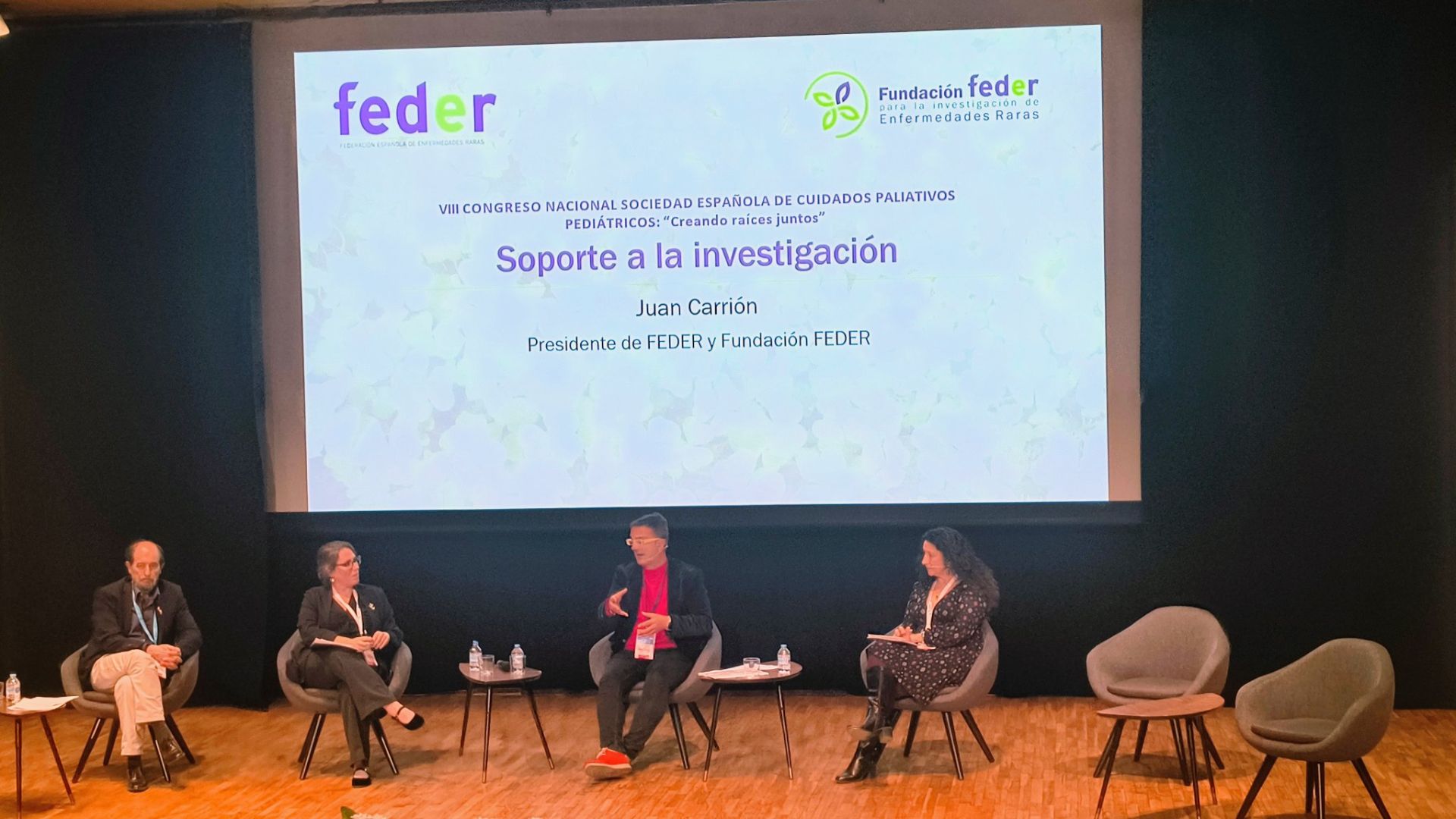 FEDER reivindica el papel del Tercer Sector en cuidados paliativos pediátricos durante el VIII Congreso Nacional PEDPAL