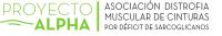 Logo de la entidad Proyecto ALPHA. Asociación Distrofia Muscular de Cinturas por Déficit de Sarcoglicanos