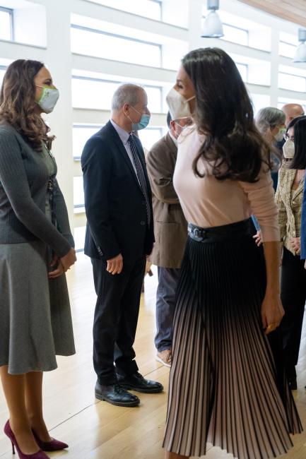 Saludos institucionales al inicio del acto.