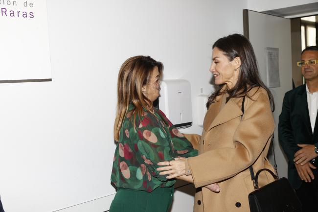 Saludo a Fide Mirón, vicepresidenta de FEDER