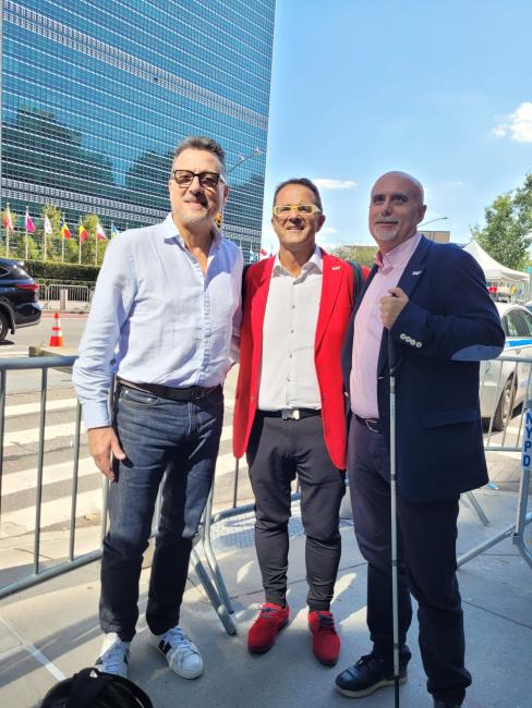 (De izq. a dcha.) Yann Le Cam, Juan Carrión y David Sánchez.