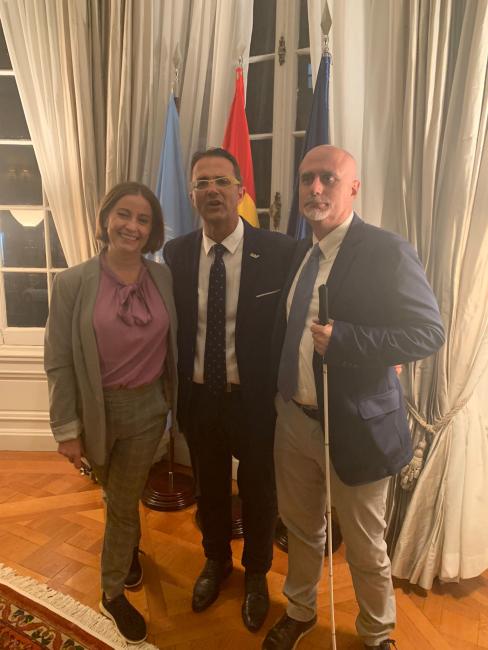 (De izq. a dcha) Ana Alonso, Juan Carrión y David Sánchez.