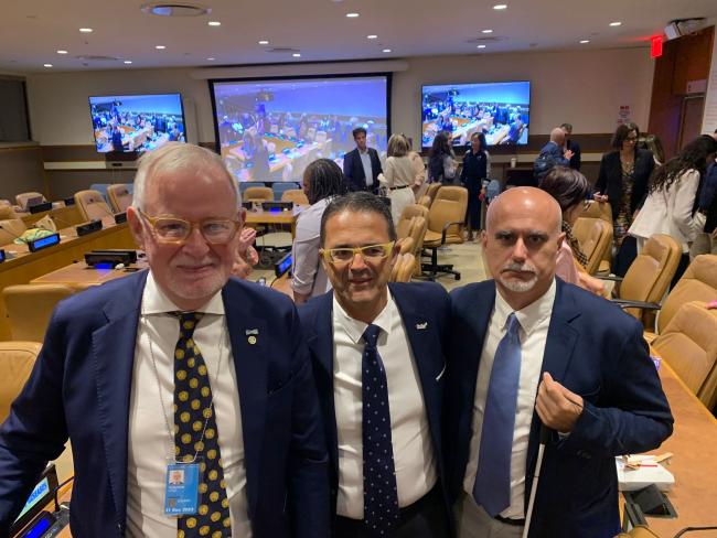 (De izq. a dcha) Anders Olausson, Juan Carrión y David Sánchez.