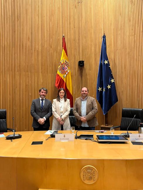 Fotografía de los ponentes de la segunda mesa.