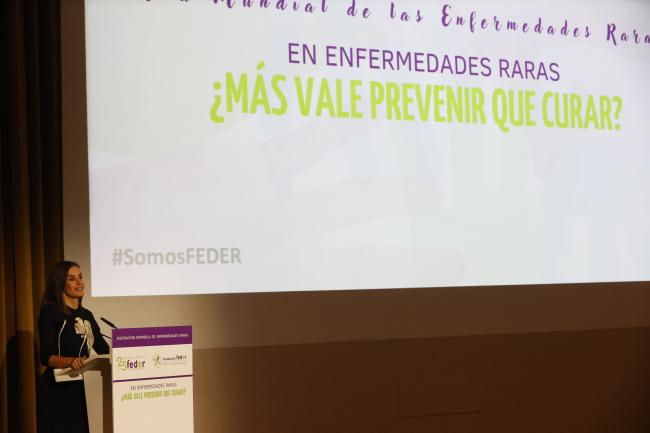 Fotografía durante el acto (© Casa de S.M. el Rey).