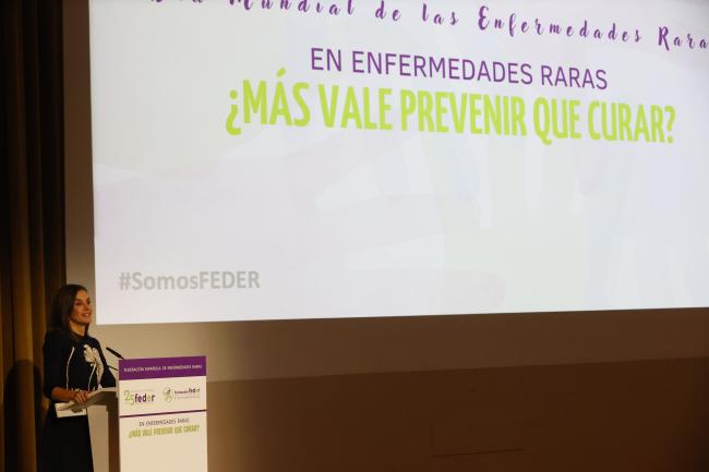 Fotografía durante el acto (© Casa de S.M. el Rey).