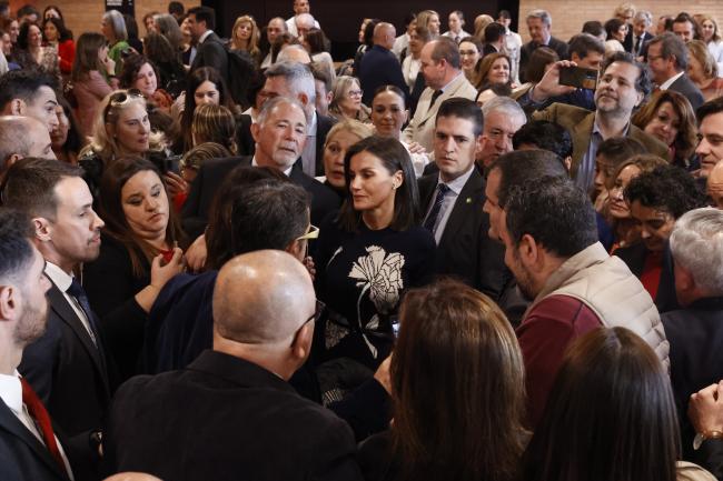 Fotografía durante el acto (© Casa de S.M. el Rey).