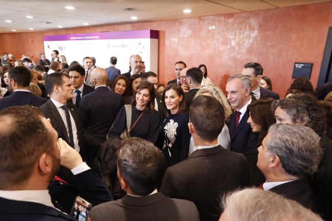 Fotografía durante el acto (© Casa de S.M. el Rey).