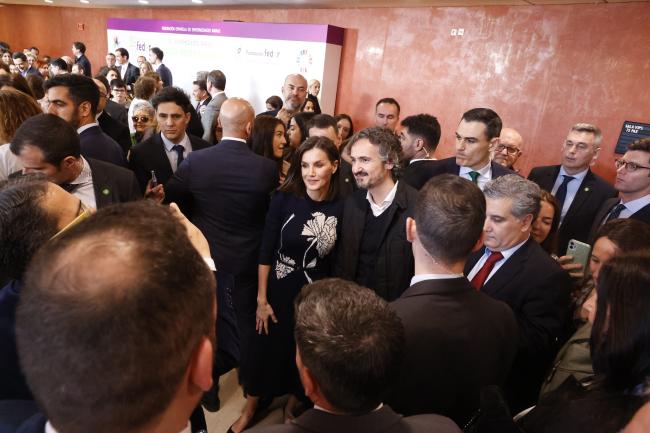 Fotografía durante el acto (© Casa de S.M. el Rey).