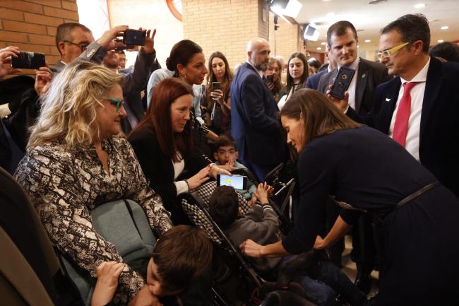 Fotografía durante el acto (© Casa de S.M. el Rey).