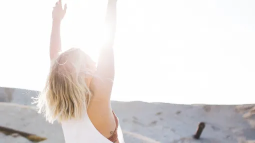 Fotografía de recurso de una mujer