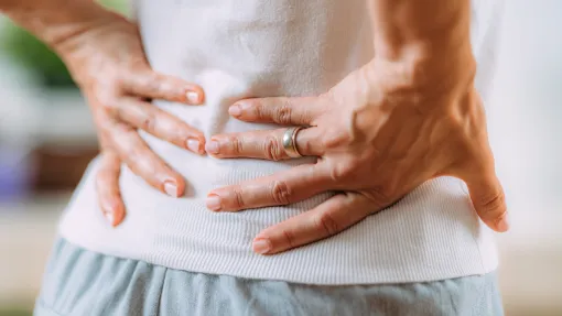 Fotografía de archivo: mujer de espaldas
