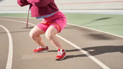 Fotografía de mujer haciendo deporte