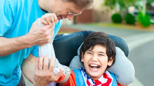 Fotografía de recurso: padre e hijo