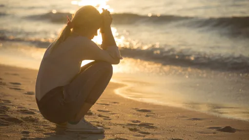 Fotografía de archivo: mujer de espaldas