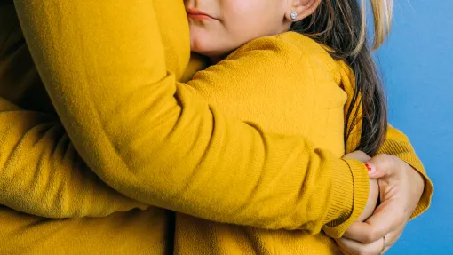 Fotografía de archivo: mujer de espaldas