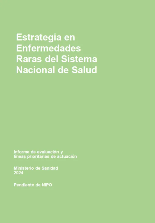 Portada del informe.