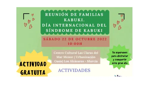 Cartel de la jornada de actividades