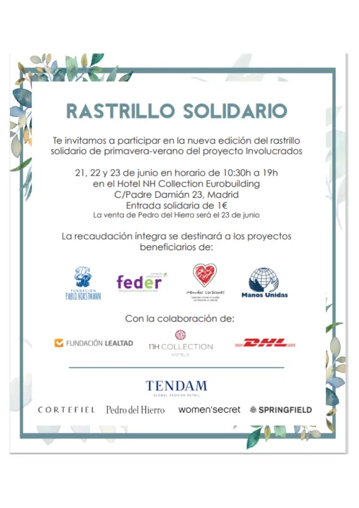 Cartel promocional TENDAM