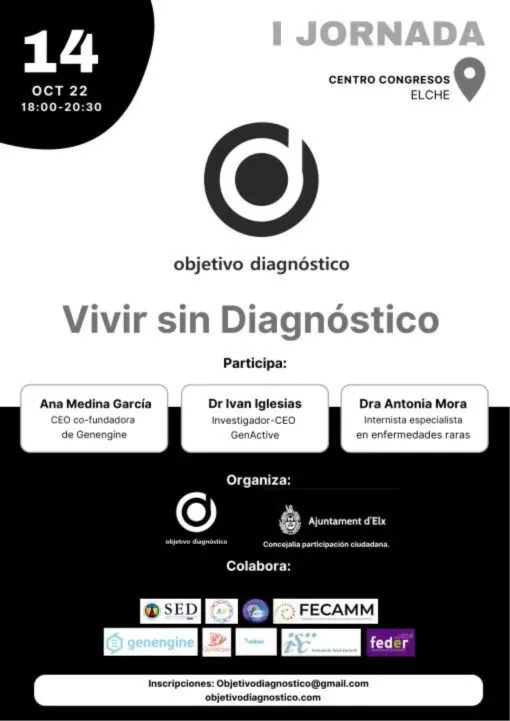 Cartel en blanco y negro