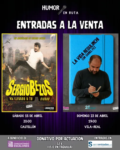 Show de Daniel Fez en favor de la Asociación Conquistando Escalones