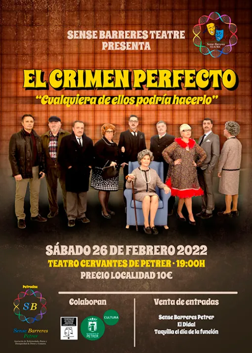Cartel del estreno de la comedia