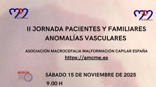 II Jornada para pacientes y familias con anomalías vasculares en el Hospital Universitario La Paz
