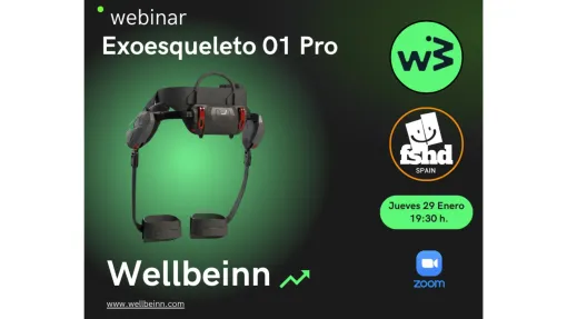Webinar sobre el Exoesqueleto 01 Pro de Wellbeinn