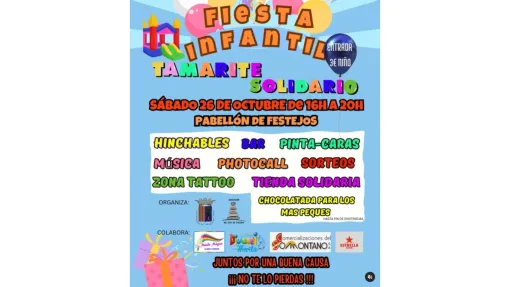 Fiesta Infantil Tamarite Solidario