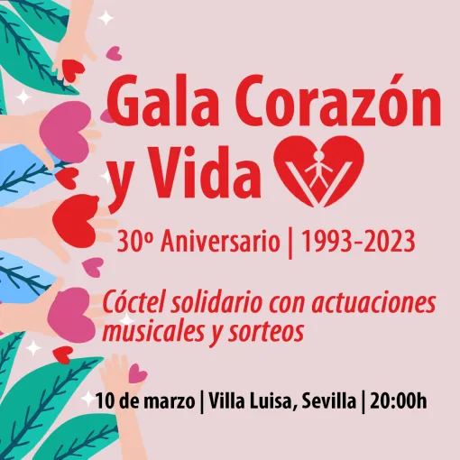 Gala Corazón y Vida 30 aniversario