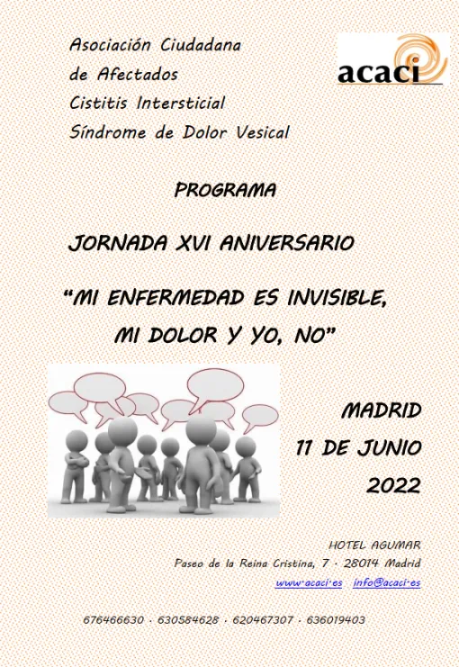 Cartel de la jornada.