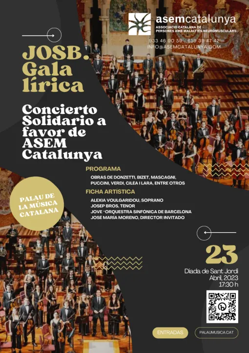 Gala lírica asem cartel