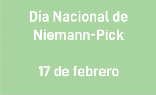 Nos adherimos al Día Nacional de Niemann-Pick
