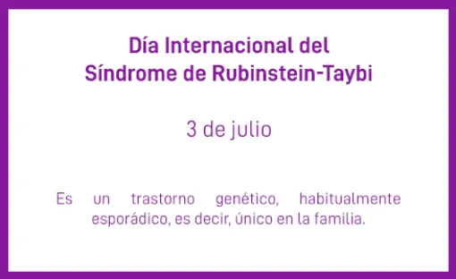 Síndrome de Rubinstein Taiby, una enfermedad rara conmemorada el 3 de julio  - Internacional