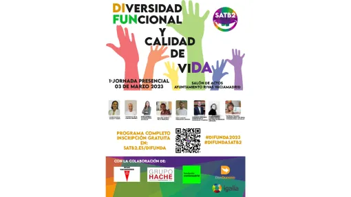 Cartel de las jornadas Difunda