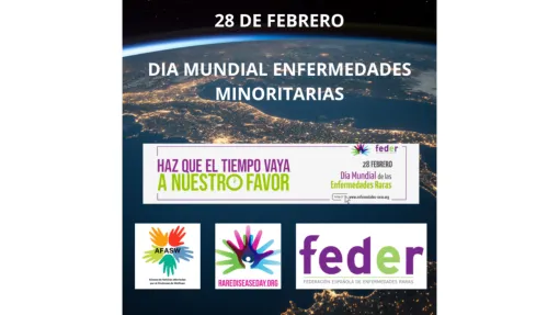 Cartel de AFASW por el Día Mundial de las ER