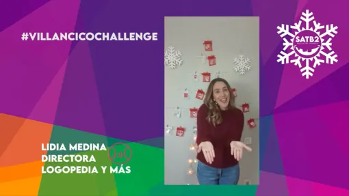 Ejemplo de #VillancicoChallenge interpretado por Lidia Medina