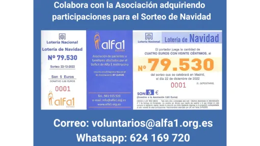 Cartel informativo de la participación
