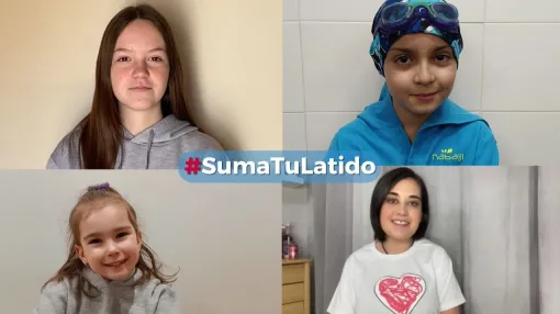 4 fotografías de niños