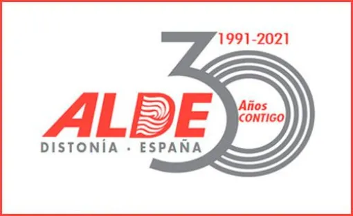 Logo de 30 años luchando contra la distonía