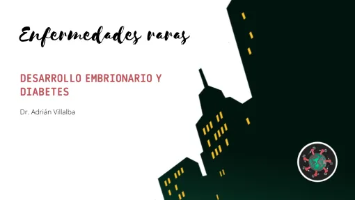 Enfermedades Raras. Desarrollo embrionario y diabetes. Dr. Adrián Villalba