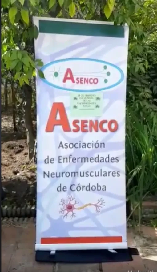 Cartel de la mesa informativa